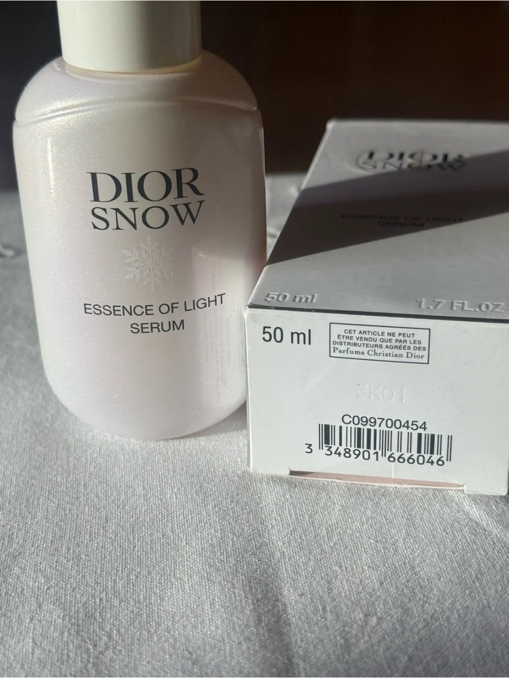 Dior Snow Essence of Light Brightening Serum 1.7 oz 50ml New in Box